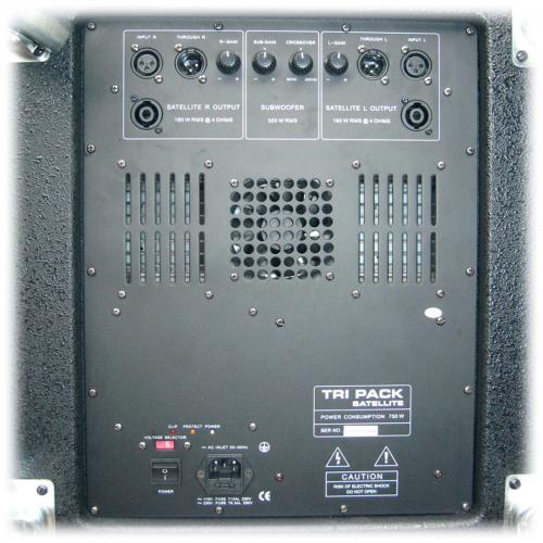 Комплект звукового оборудования American Audio TRI PACK SYSTEM II